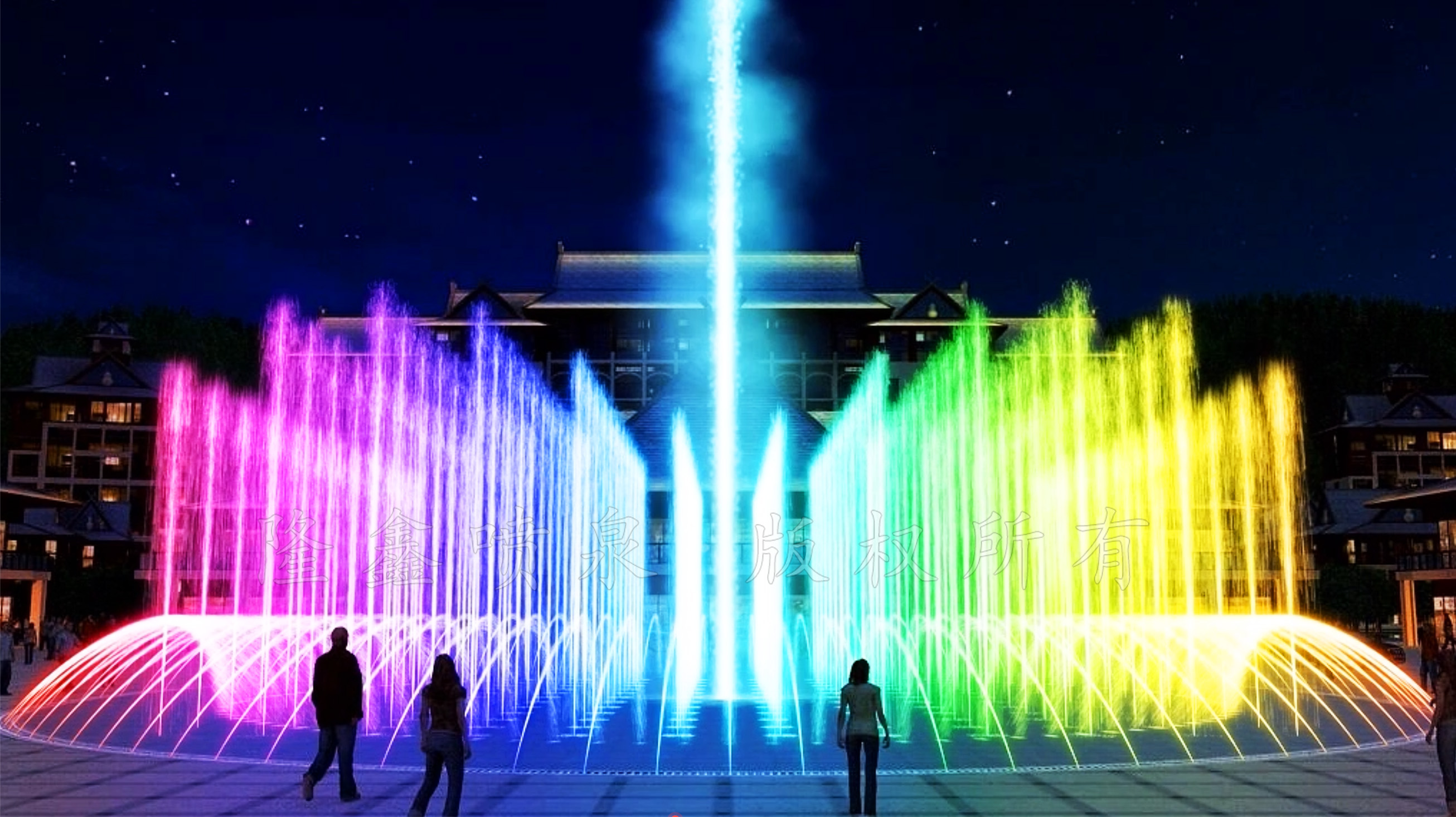 隆鑫噴泉-廣場(chǎng)噴泉原創(chuàng)設(shè)計(jì)參考